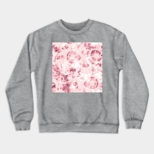 Pink Psychedelic Tie-Dye Crewneck Sweatshirt